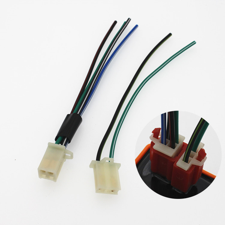 Phụ kiện xe máy YAMAHA tám dây / sáu dây đánh lửa cắm CG nam và nữ ổ cắm Gwangyang 100 miệng tròn miệng khóa xe máy thông minh