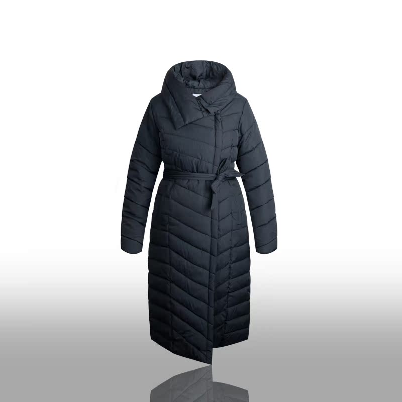 Exit Original Single DVRS Autumn Lady Mid-Length Version Overknee Cotton Clothing Ofan Minimyo OL Slim Cotton Jacket Commute
