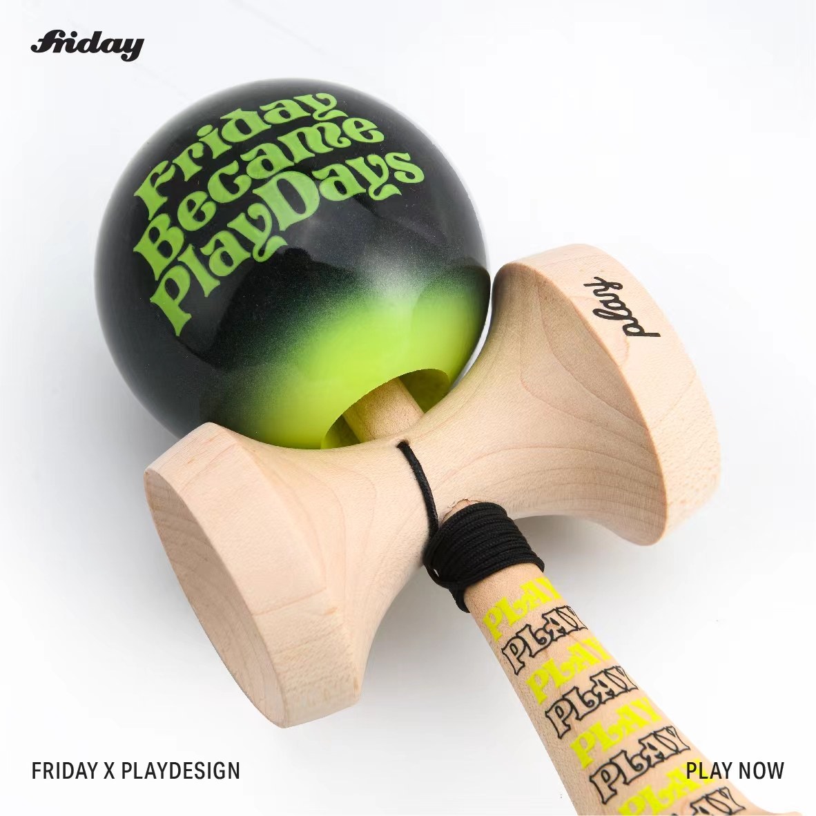 FRIDAY×PLAY联名款限量粘性漆枫木剑玉剑球KENDAMA:潮流玩具新宠儿,你还在等什么?-剑球-淘宝好物网