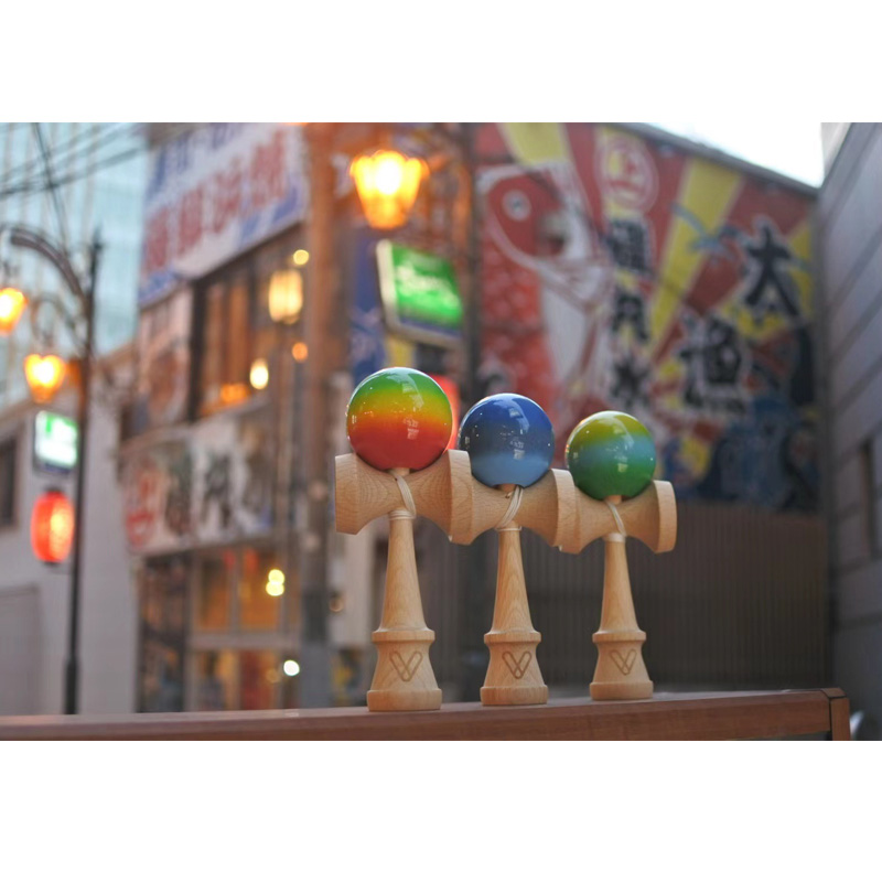 （送保养套装）Friday新手专业入门V系列基础竞技剑玉剑球kendama Изображение 1