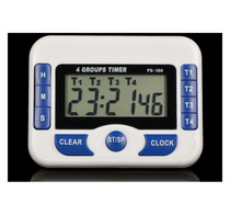 Chase Day Four-channel positive countdown timer with clock PS-360 maximum 99 when students learn to clock