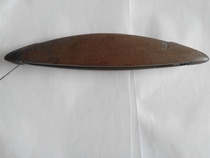 The old wooden weapon used on the textile car of women in the Republic of China