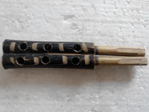 Old bamboo making whistles in the 1960s and 1970s