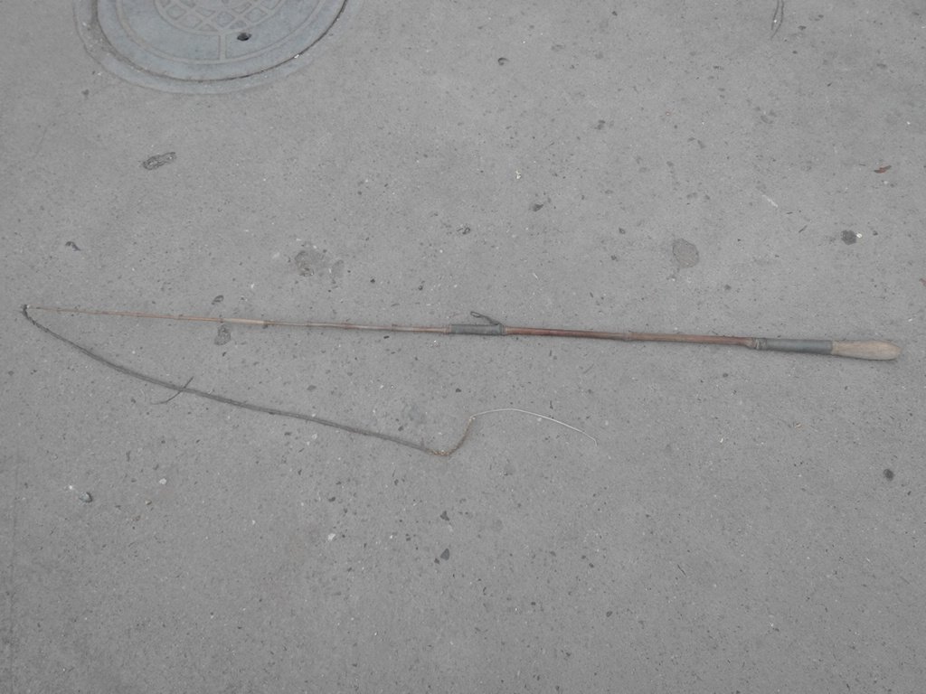 Whip Carriage Made of Bamboo and Cowhide in the 1950s and 1960s of the Republic of China Whip Cultural Display Baolao - Taobao