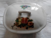 Five 60s Soap Box Old Porcelain Xi Calligraphy Soap Box Antique Old Objects Swing Piece Bag Old