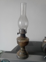 Old lamp covered glass lamp windproof lamp lightsOld objectskerosene lamp lampsOld coral lamps