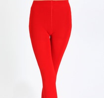 Bride wedding big red leggings womens autumn and winter one-piece plus velvet thickening stepping script life year pantyhose to wear outside