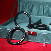 Mioshifang Xinjiang and Tian Yuseed Bronze Jade Lady Ink Jade Lady Fine Round Strips of Jade Bracelet bracelet Jade Bracelet No Bargain