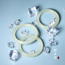 Mijifang Xinjiang and Tian Yu Qinghai stock clear water color round bar bracelet bracelet bracelet 51-61 circle of mouth on sale