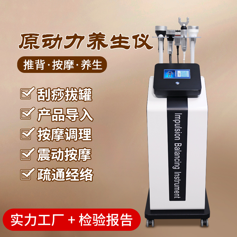 Original Energy Health Device for Beauty Salons, Cupping Therapy for Shoulder and Neck Conditioning, Health Center Back Massage Instrument