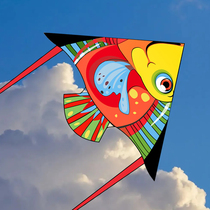 2024 New Flounder Kite Children Breeze Easy to Fly Beginners Adults Special Internet Celebrity High-end Weifang Kite