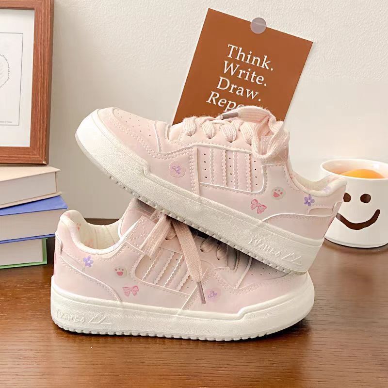 Brand Special Offer 2026 New Popular Versatile Sports Casual Shoes Cute Printed Sneakers Women's Trendy Shoes