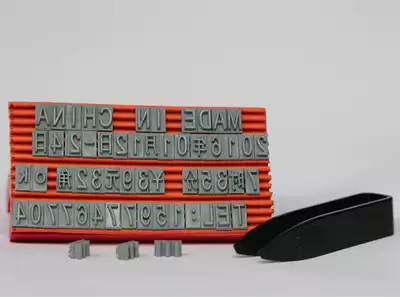 Combination number letter seal DIY movable type combination seal English character chapter price label number seal