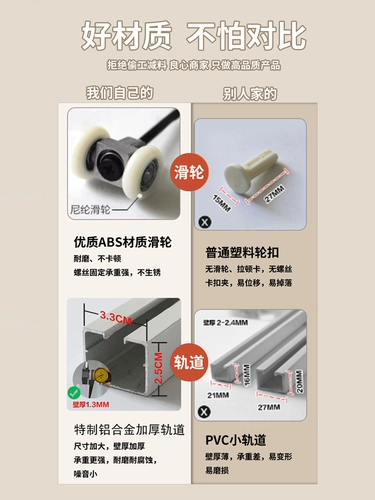 ПВХ Складная дверь ванная комната перегородка газовая туалетная кухня Ванная комната временная простая простая дверная дверная телескопическая невидимая дверь