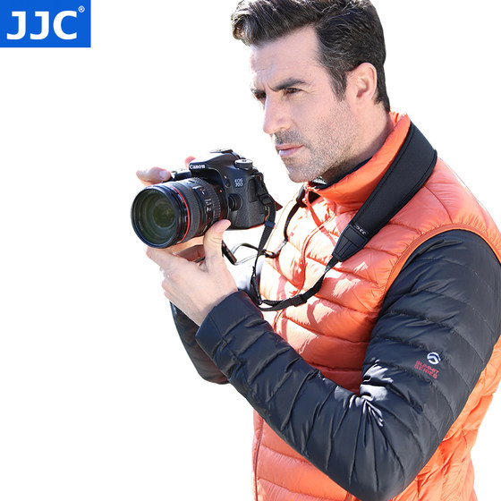 JJC 마이크로 SLR 카메라 스트랩 숄더 스트랩 A7CRA7CIIA7M3A7M4XT30 감압 스트랩 일본 복고풍 Z8ZFZ30Z50 Canon Sony Fuji 교수형 넥 퀵 릴리스에 적합