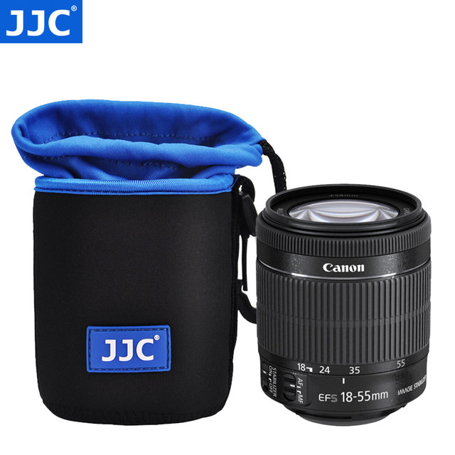 JJC ແມ່ນເຫມາະສົມສໍາລັບ Sony, Canon, Fuji ແລະ Nikon micro-SLR ຖົງເກັບຮັກສາກ້ອງຖ່າຍຮູບເລນກ້ອງຖ່າຍຮູບ, liner ທໍ່ປ້ອງກັນ, ຫນາແຫນ້ນ elastic fixed focus ຖົງເກັບຮັກສາການຖ່າຍຮູບເລນ telephoto, Portable