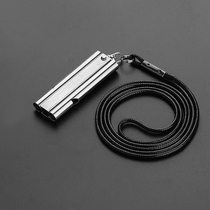 Help whistle outdoor treble survival whistle emergency military rescue whistle fire high frequency non-nuclear burst rescue whistle
