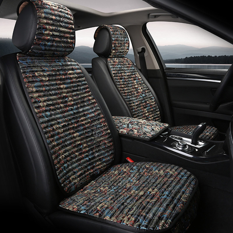 2022 new car cushions fus MagotanB8 passer-by A4L A6L Audi Q5L linen Summer seat cushion