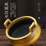 Латунная курильница для благовоний, аромалампа, из алойного дерева, полный комплект