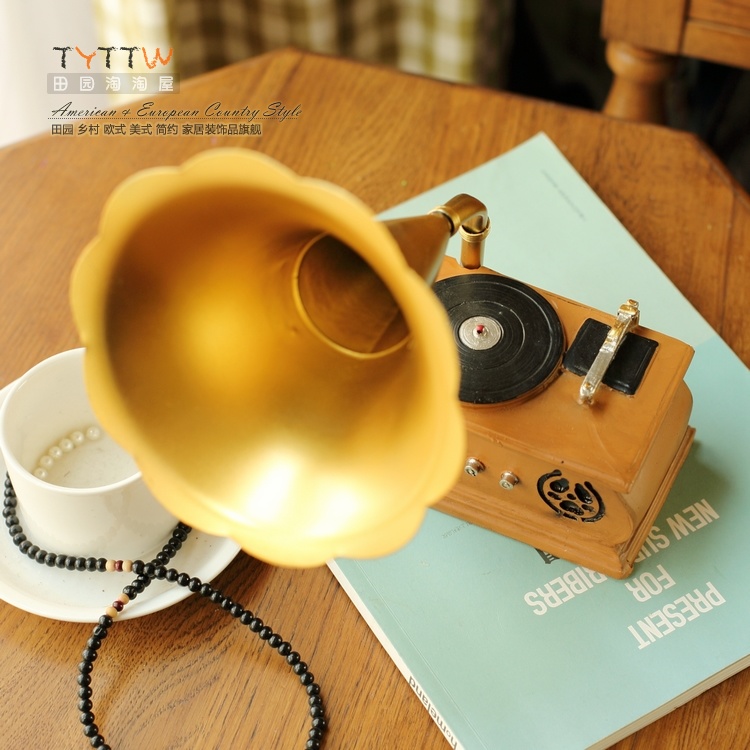 đầu đĩa than hi-end	 Châu Âu retro ghi thanh thanh thủ công nhà trang trí quán cà phê trang trí mô hình ghi âm - Máy hát 	đầu đĩa than cao cấp