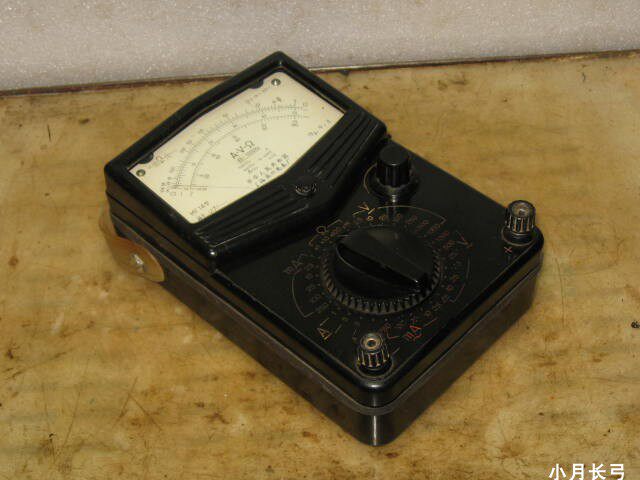 Shanghai 1980 annual production-MF-14 model of electric wood shell with electricity meter-The Meter