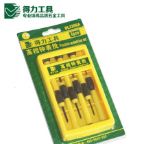 Del tool 6-piece plastic handle watch batch set set clock screwdriver screwdriver screwdriver DL3206A