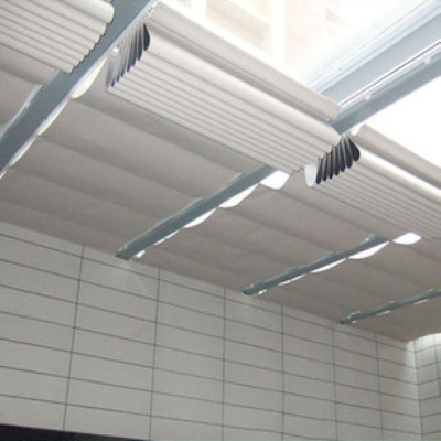 Electric folding sky shed curtain greenhouse glass top ceiling sunroof sunscreen motor thermal insulation UV curtains