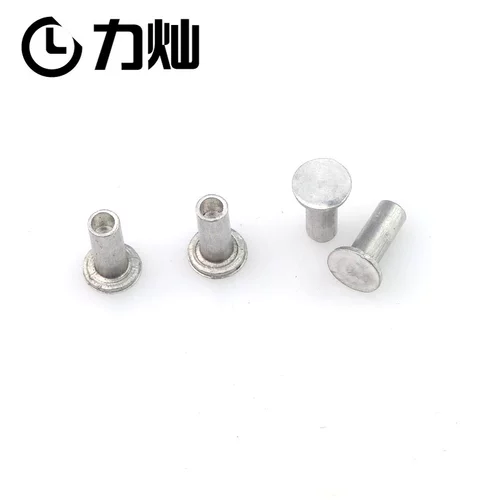 Алюминиевая половина -топень заклепки алюминиевая плоская головка заклепки M3 M4 M5 (100)