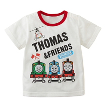 2021 summer explosions children cotton Thomas Short sleeve t-shirt half sleeve baby top cartoon girl Boys
