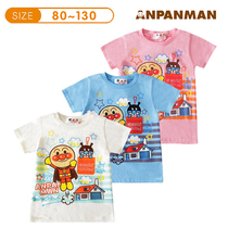 : Bread Superman childrens clothing tide summer cotton childrens short sleeve T-shirt Warriors export Japanese baby shirt