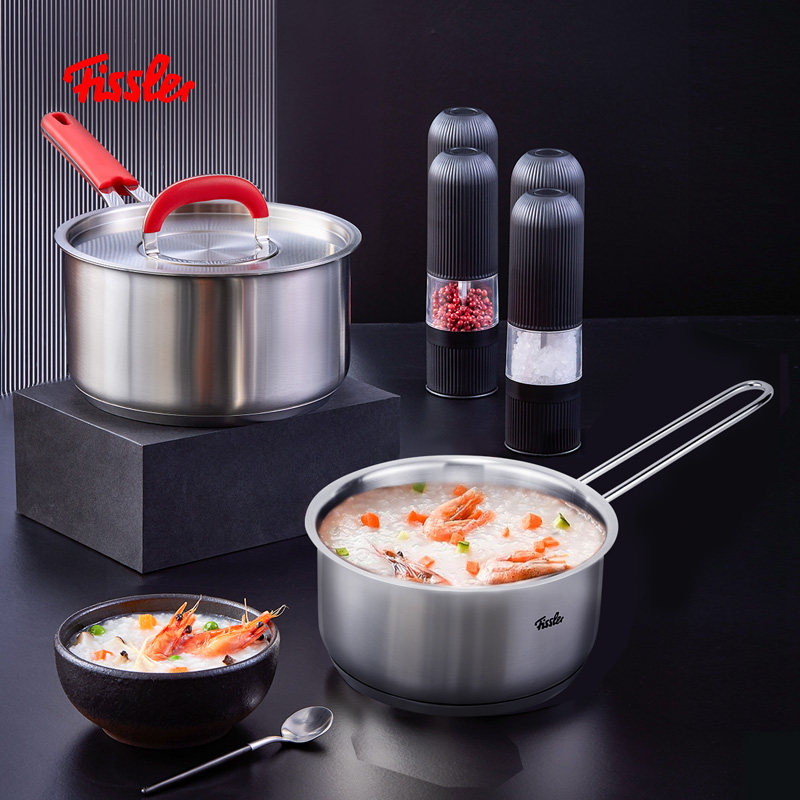Germany Fissler food supplement pot small milk pot baby soup pot 304 stainless steel pot instant noodle pot breakfast pot