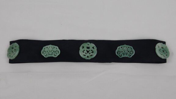 Античная аксессуары 创代设  汉服配饰腰带 宋代文臣仿玉腰带 古装圆领袍新款百搭腰带