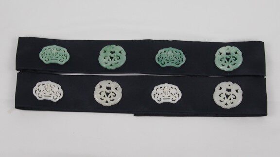 Античная аксессуары 创代设  汉服配饰腰带 宋代文臣仿玉腰带 古装圆领袍新款百搭腰带