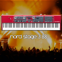 nord stage3 88 piano full counterweight keyboard music production digital stage synthesizer workstation