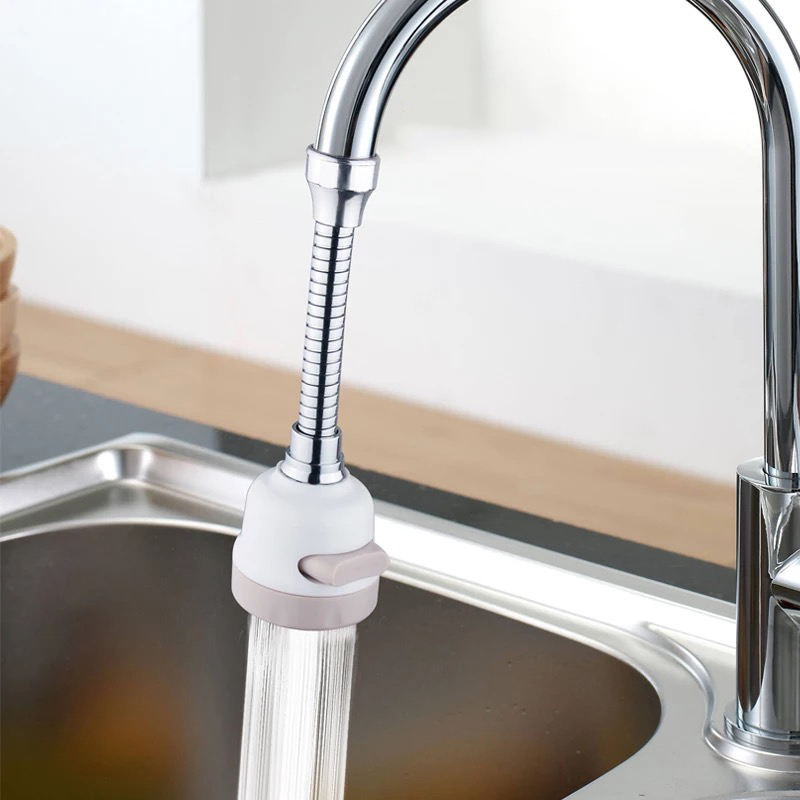 Tap sparkling accessories housekitchen faucet faucet splash-proof longitudinal nozzle three-stage water-saving filter