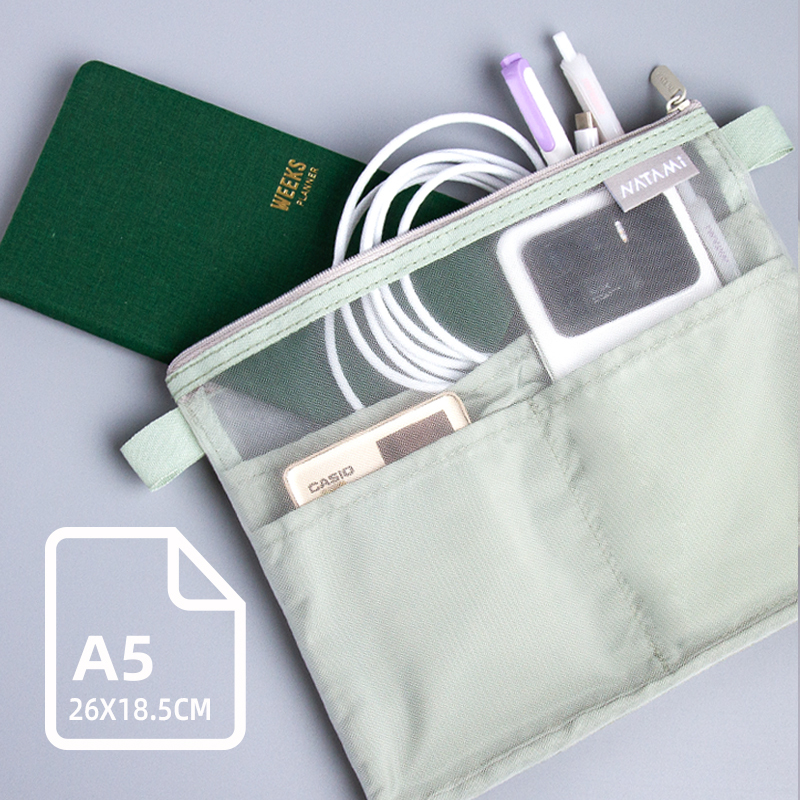 Natami Zipper Storage Classification Bag, Multifunctional Transparent Mesh Bag for Storing Student Papers, A4/A5 Document Bag, Office File Bag, Data Cable, Certificate, Archive Bag Natami Zipper Storage Classification Bag, Multifunctional Transparent Mesh Bag for Storing Student Papers, A4/A5 Document Bag, Office File Bag, Data Cable, Certificate, Archive Bag
