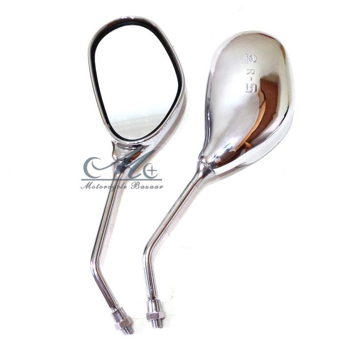Xe máy điện ô tô khoan báo gương Qianjiang gương chiếu hậu mặt trời lớn gs 125 vua rùa lớn đảo ngược 150 - Xe máy lại gương kính chiếu hậu xe air blade 125 chính hãng