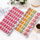 French macaron semi-finished cookies without filling shell