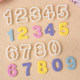 Number 0~8 fondant cutting mold embossed printing mold baking