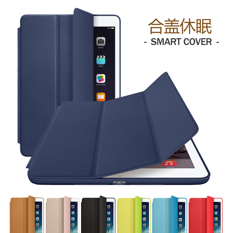 iPad Pro2025 Dormant Leather Case Mini6/5 Full-Cover Genuine Leather Air4/3/7 Official Original Anti-Drop Protective Case 11inch / 10.2inch Suitable for Apple iPad Tablet Stand Case