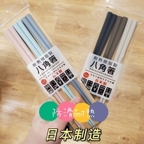NITORI Nidali Japan Made Heat Resistant Resin Chopsticks Anise Chopsticks Anti Slip 23cm Color Healing Ensemble