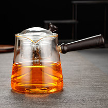 Large capacity side handle glass teapot Cooking double-use pot Black tea tea maker Steam cooking teapot Filter Teapot