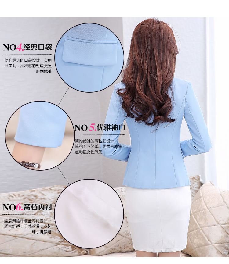 Áo khoác vest nữ nhỏ bé 2019 xuân hè mới phiên bản Hàn Quốc của phần ngắn gọn gàng là áo sơ mi nữ mỏng giản dị ao khoac nu