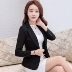 Áo khoác vest nữ nhỏ bé 2019 xuân hè mới phiên bản Hàn Quốc của phần ngắn gọn gàng là áo sơ mi nữ mỏng giản dị