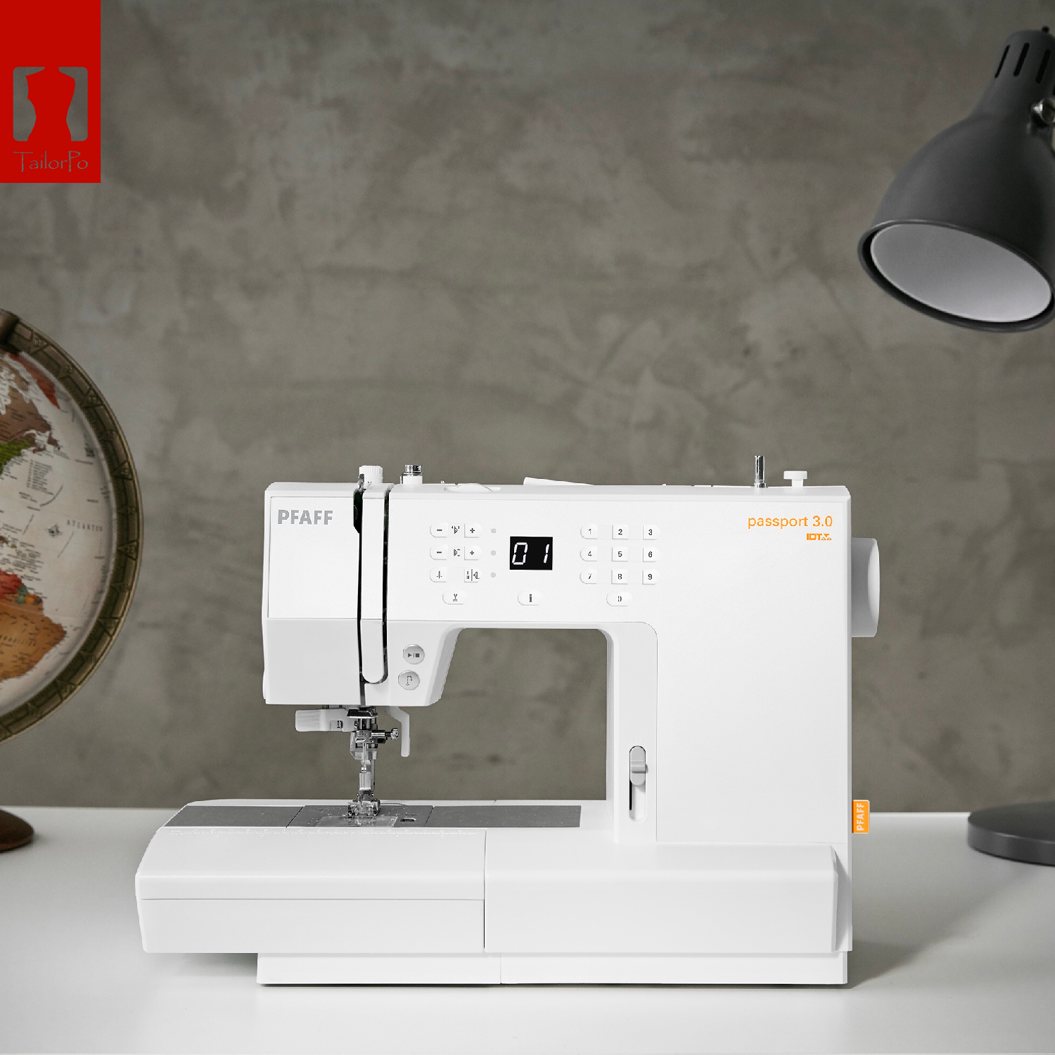 (Tailor Apu) PFAFF Sewing Machine Passport 3.0 Traveler