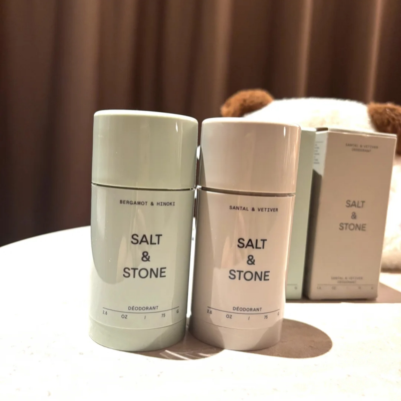 American Saltstone Deodorant Shelley's Song Antiperspirant Long-Lasting Fragrance for Men and Women Underarm Antiperspirant 75g