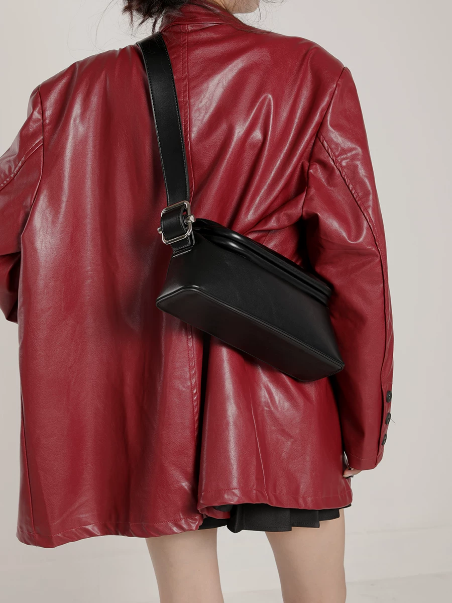 Маленькая дизайнерская поясная сумка, длинная грудная сумка, одн Shoulder bag, коллекция 2023