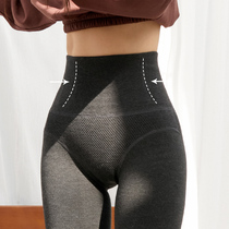 Autumn Winter High Waist Harvest belly Hip Warm Palace with foot pants Sox stockings Socks Socks socks Socks Spring Autumn Season Thick stockings