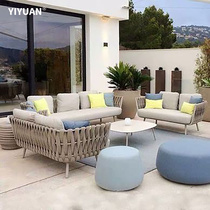 Nordic Outdoor Aluminum Alloy CourtyCourtyVineySunshine Room Outdoor Open Garden Terrace Furniture