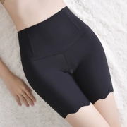 2 băng lụa không có dấu vết cao eo an toàn quần chống ánh sáng phụ nữ quần legging mùa hè quần short phần mỏng quần bảo hiểm - Quần tây thường